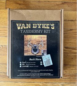 Van Dyke's Buck Horn Deer Taxidermy Kit