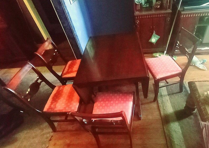 Vintage Drop Leaf Dining Table