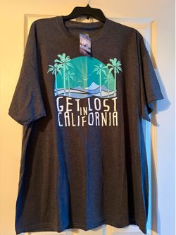 NWT 2xl California t shirt