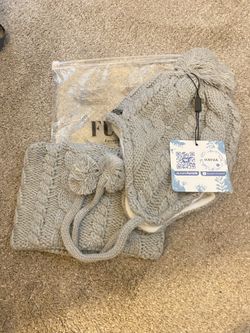 Kids hat/scarfs set