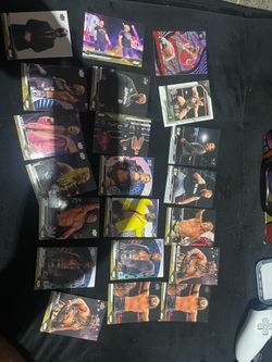 WWE and AEW Wrestling cards