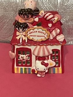 BLUE SKY CLAYWORKS HELLO KITTY SWEET SHOPPE  CANDLE HOUSE 