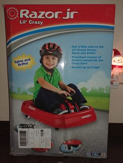 NEW Razor Jr. Lil Crazy Motorized Electric Ride On Cart for Sale in