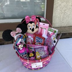 Dancing Minnie Mouse Easter Basket $45