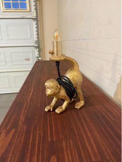 little ol monkey lamp