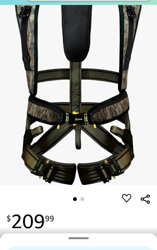 Ultra-Lite Harness - Shock Absorbing Safety Harness - Hunting Gear and Durable Hunting Equipment