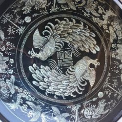 Black lacquer Korean folding table