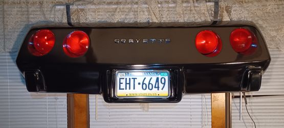 C3 Corvette Rear Bumper Art