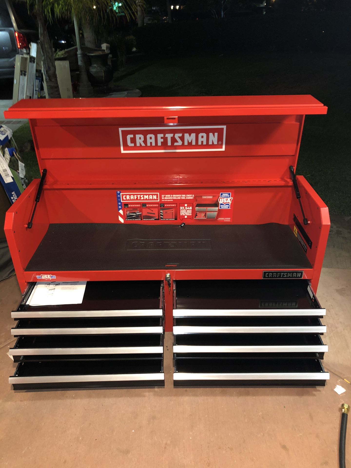 Craftsman 8 Drawer Top Rolling Toolbox for Sale in Fontana, CA OfferUp