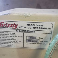 Lightly Used metal Cutting Bandsaw