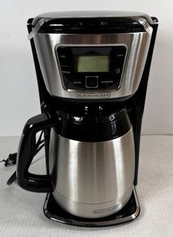 Black & Decker CM2035B Black 12-Cup Thermal Coffeemaker 