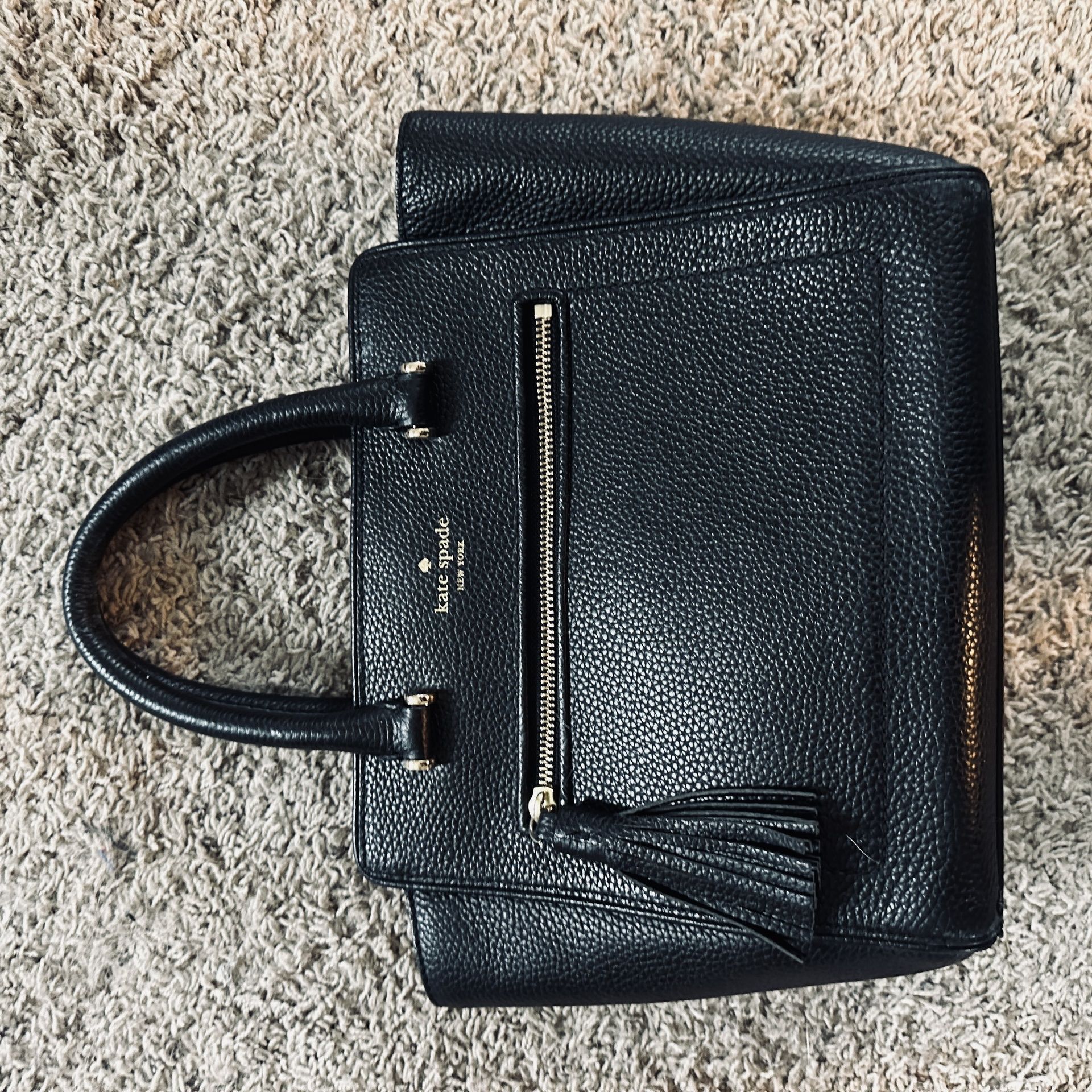 Kate Spade Genuine Black Leather Purse - RN 0102760 / CA 57710