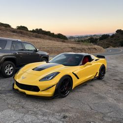 2014 to 2019 C7 Corvette ACS Composite Z06 Brake Scoop