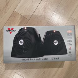 Vornado VH203 Personal Heater (2-Pack)