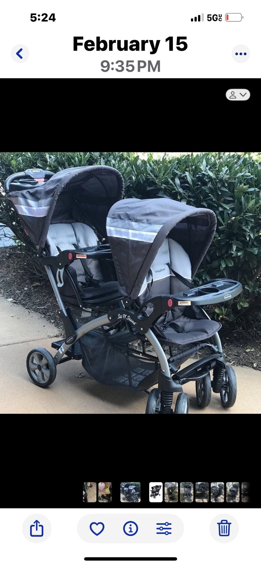 Double Stroller 