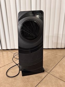 Lasko Black Tower Heater Fan
