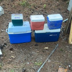 Five Coolers