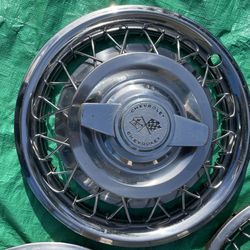 Chevy Wire Hubcaps