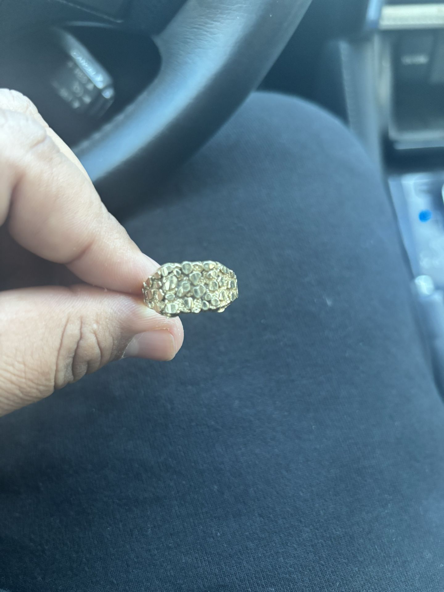 Gold Nugget Ring