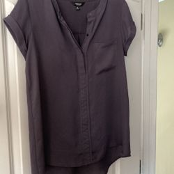 Charcoal Purple Hue Blouse