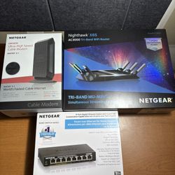 Netgear Cable modem , Router bundle