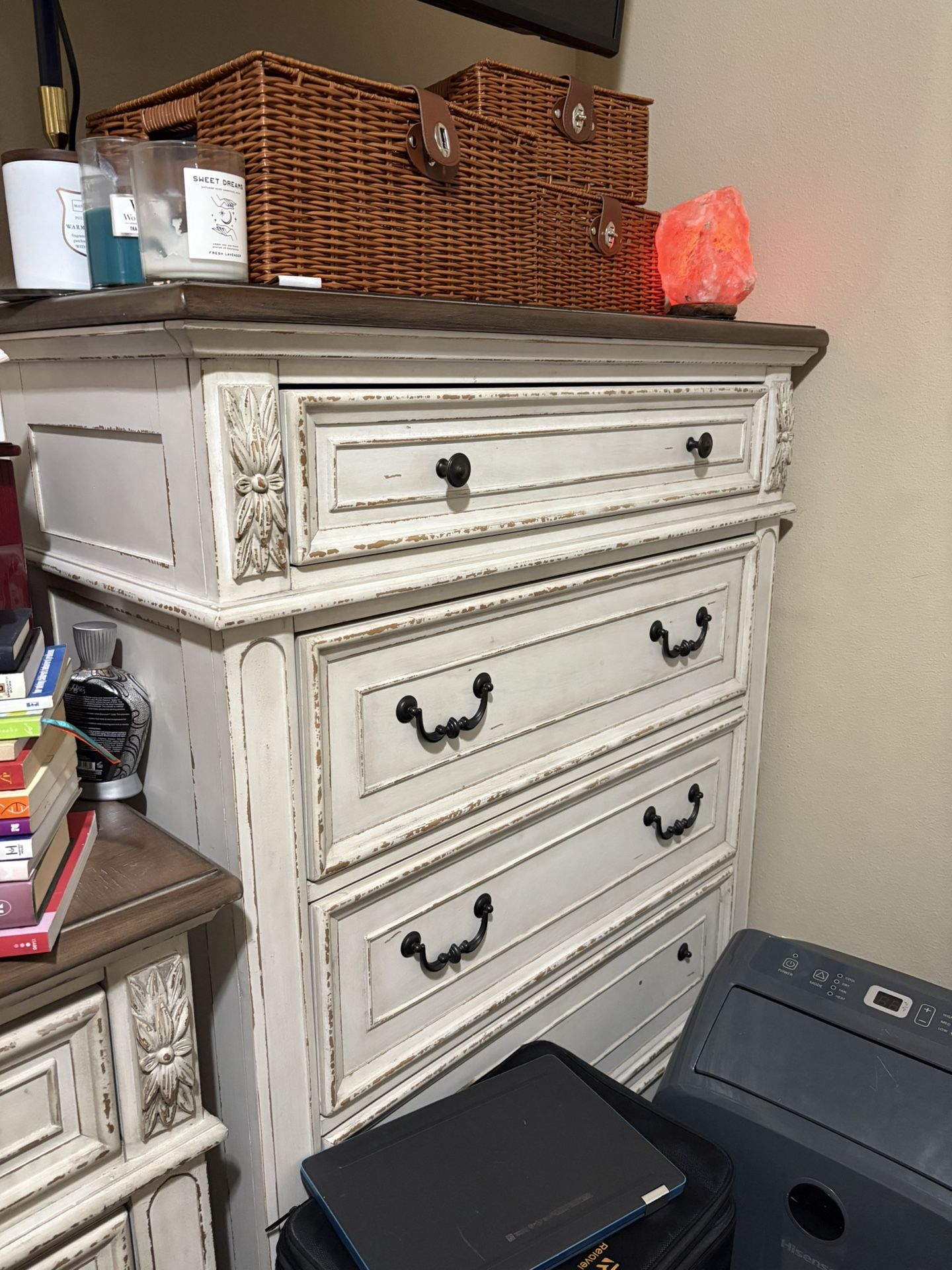 Ashley Furniture (2 Big Dressers) & 1 Charging Nightstand