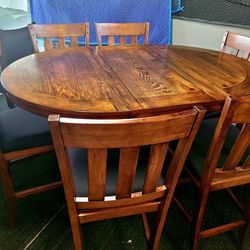 Counter Height Table And Chairs 