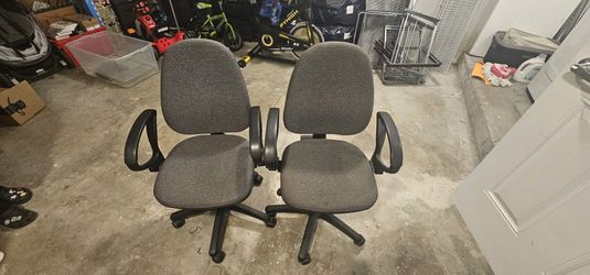 2 Used Office Chairs