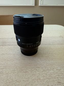 Sigma 85mm f1.4