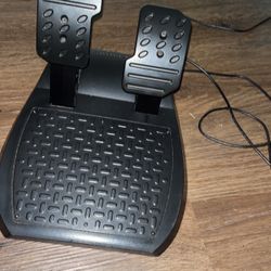 Ferrari Steering Wheel And Pedals No Clutch 