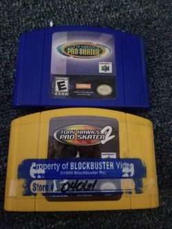 Tony Hawk 1 & 2 Nintendo 64 N64