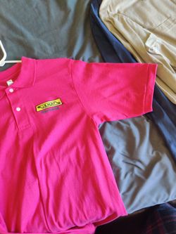 JB Hunt Pink Polo Shirt
