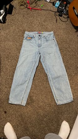 Baggy light wash empyer jeans size 30