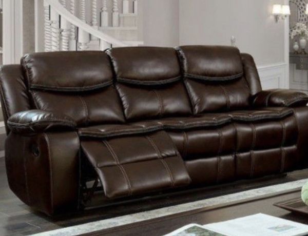 Real Showroom Dual Reclining Brown Sofa Same Day Delivery Real Showroom Dual Reclining Brown Sofa Same Day Delivery Available Los Angeles