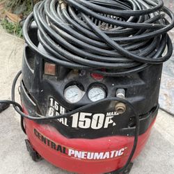 Air Compressor And Fastener Gun 