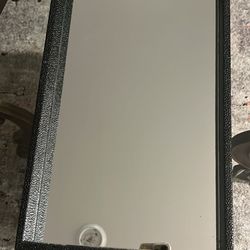 Glass Coffee Table + Mirror Tray