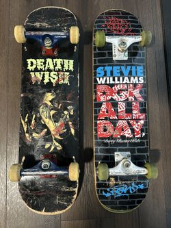 Complete Skateboards Death Wish & DGK Stevie Williams