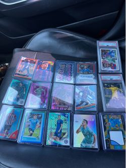 Soccer cards lot