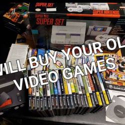 I'll Buy Your Old Video Games