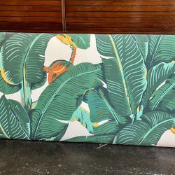 Queen Headboard in Martinique Fabric
