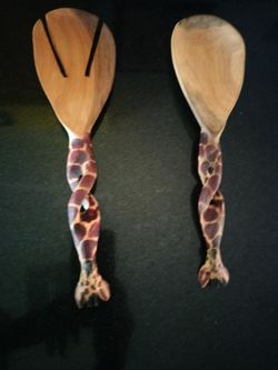 Salad Serving Fork and Spoon