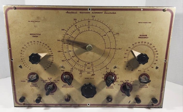 HEATHKIT TELEVISION ALIGNMENT GENERATOR UNTESTED
