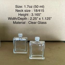 12 pcs Empty Perfume/Room Spray bottle with cap 50ml/1.7 oz