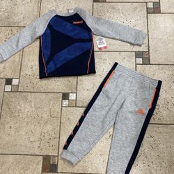 NWT Reebok Boys Fleece Active 2pcs Outfit Set size 4T