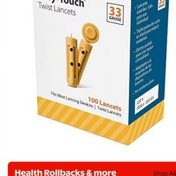 Easy Touch Twist Lancets