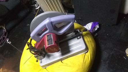 Chop saw 2 horsepower only used twice