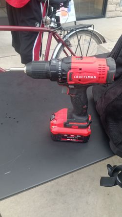 Craftsman 20v drill w/8hr battery