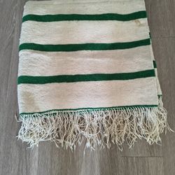 Vintage Handmade 100% Virgin Wool 76×76