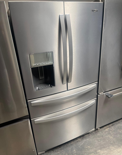 Deal: Whirlpool French Door w/ Drawer Freezer – Stainless, Ice/Water