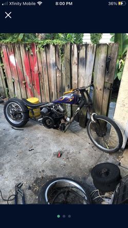 Custom 500cc Chopper Motorcycle 